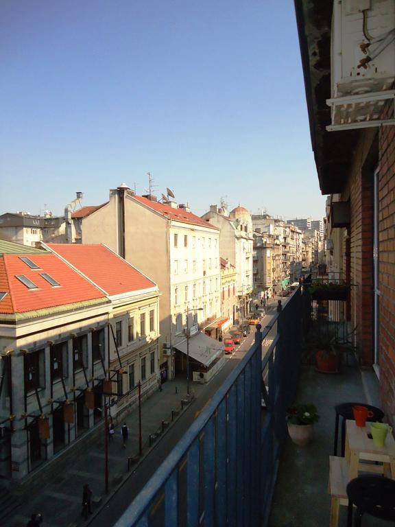 Apartment Downtown Atelje Belgrád Kültér fotó